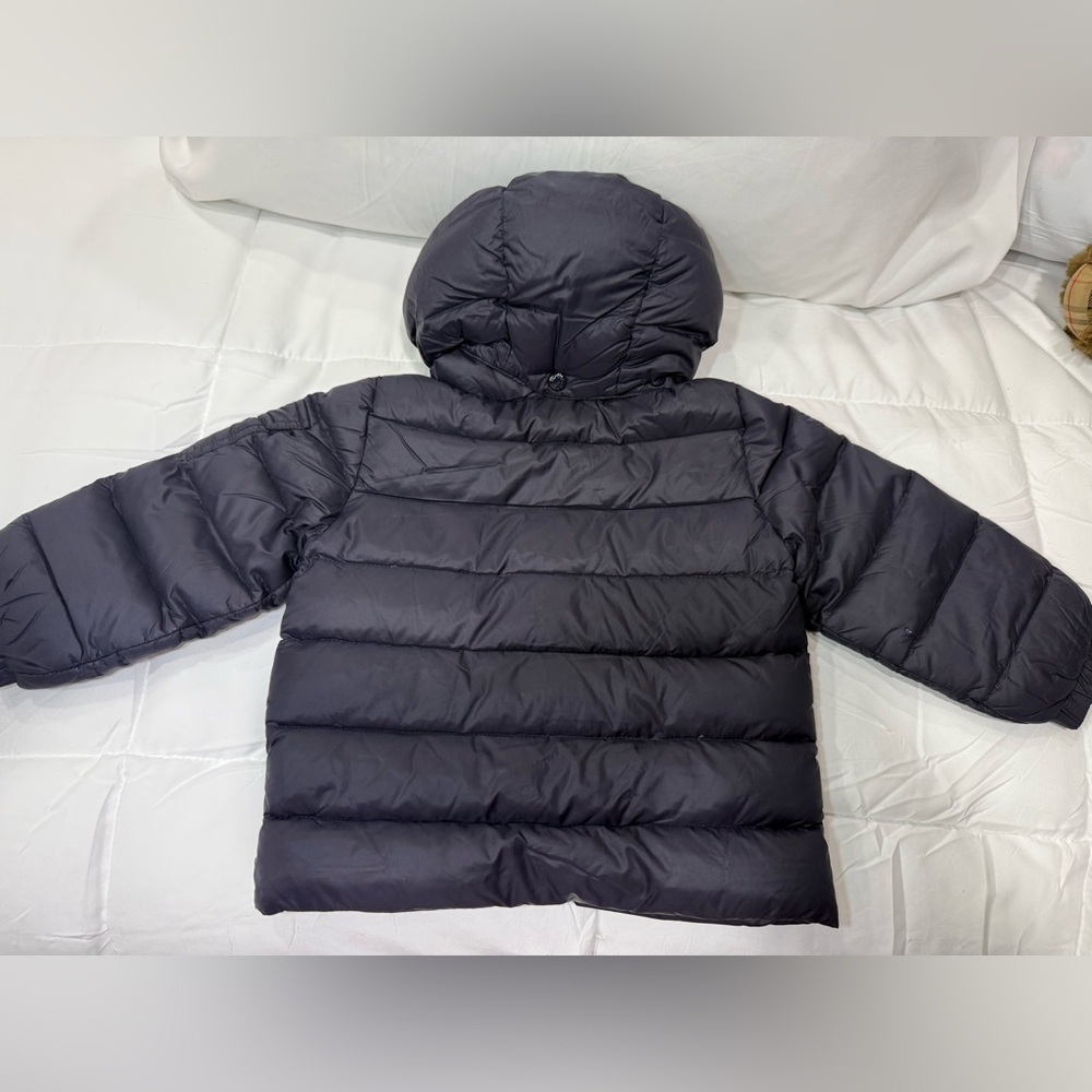 Moncler Dark Puffer Jacket with Hood - Picture 5 of 8